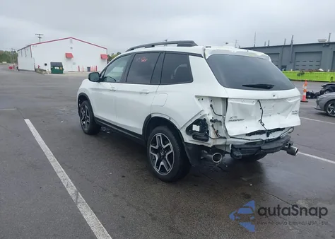 2022 Honda Passport Awd Elite из США, поврежденный, VIN 5FNYF8H05NB005143